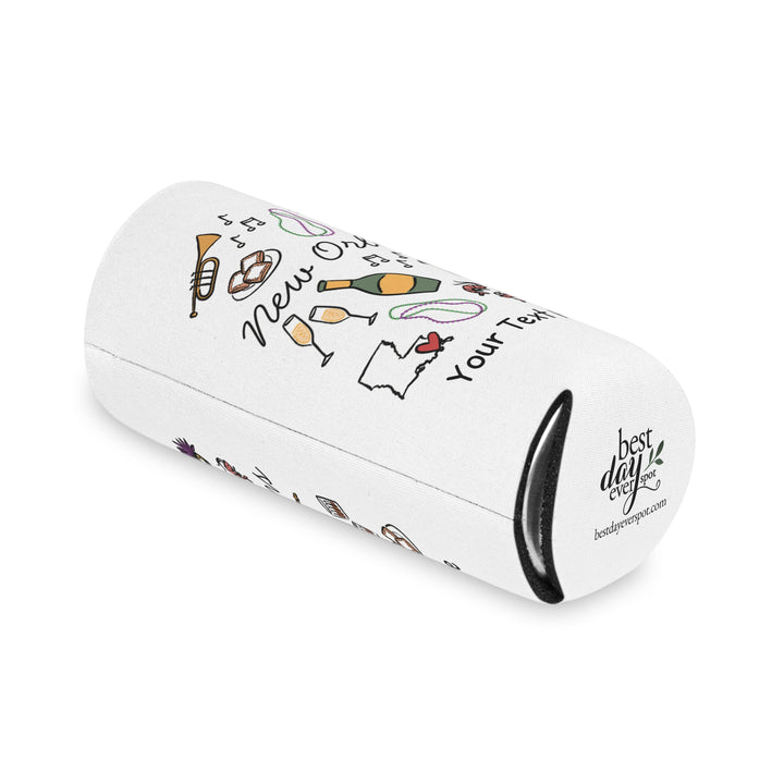 New Orleans Can Cooler — Personalized Bachelorette Party Can Cooler