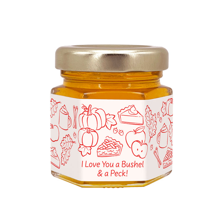 Fall Doodle Honey Favors, Bridal Shower, Friendsgiving, Wedding Favors