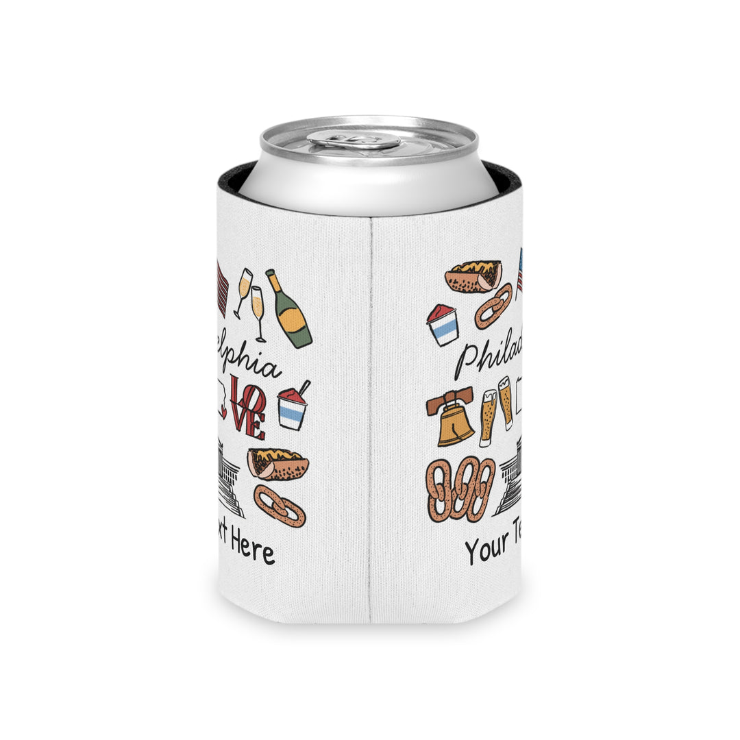 Philadelphia Can Cooler — Personalized Bachelorette Party Can Cooler