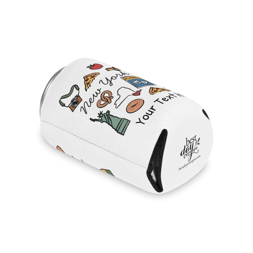 New York City Can Cooler — Personalized Bachelorette Party Can Cooler