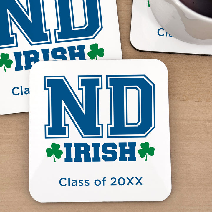 ND Irish Personalized Coasters
