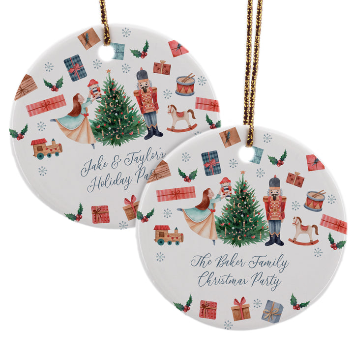 Personalized Christmas Ornament, Nutcracker