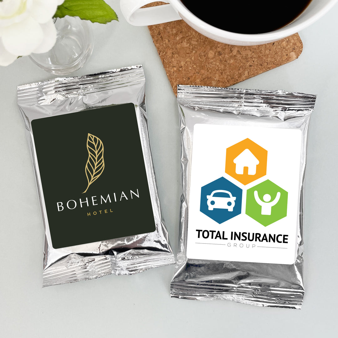 Promotional Coffee Bags, Custom Coffee Bags - Promotional Product/Bulk with Your Logo/Customized