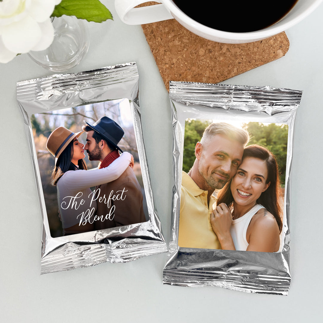 Personalized Coffee Bags, Custom Coffee Wedding Favors, Bridal Shower Favors, Coffee Baby Shower Favor Bags