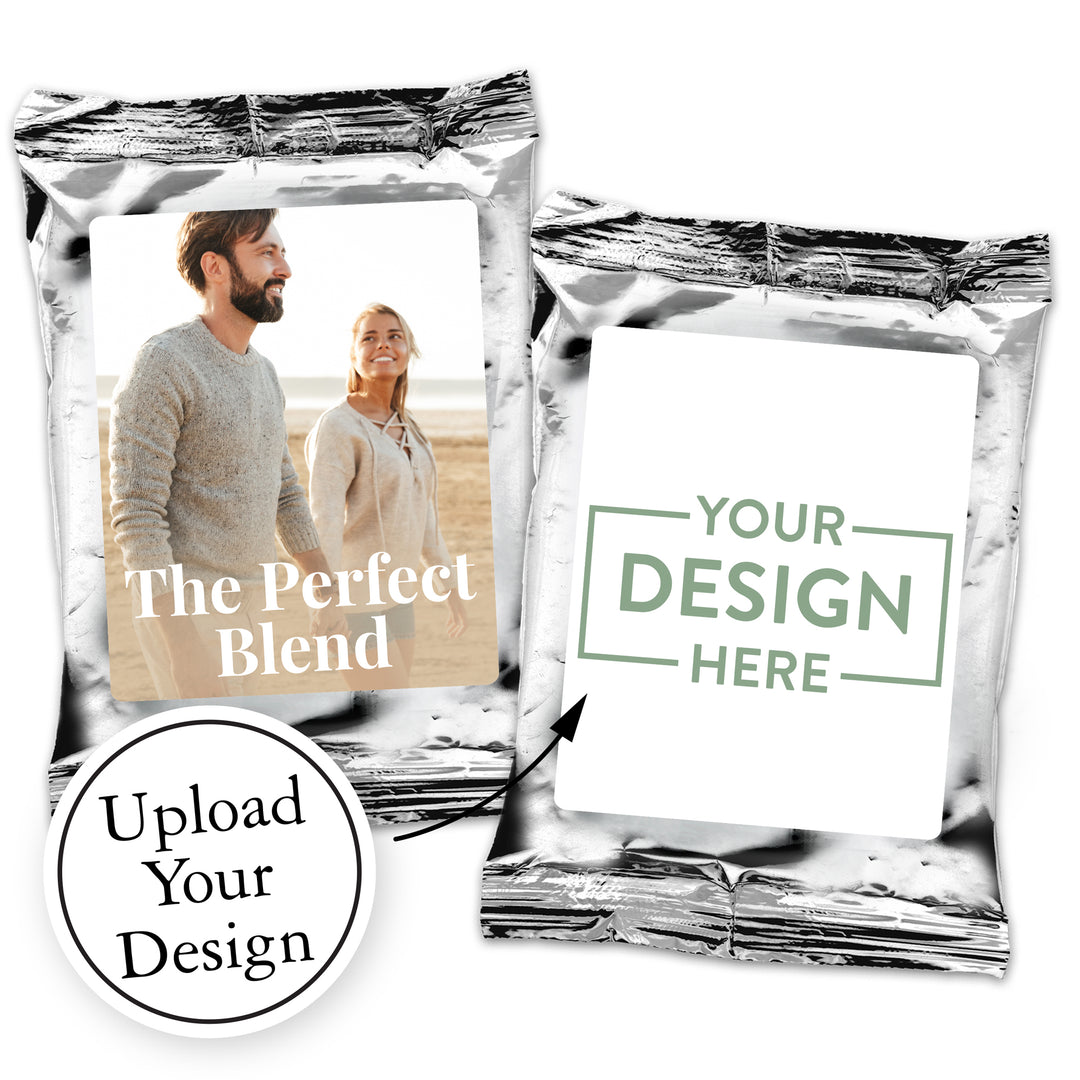 Personalized Coffee Bags, Custom Coffee Wedding Favors, Bridal Shower Favors, Coffee Baby Shower Favor Bags