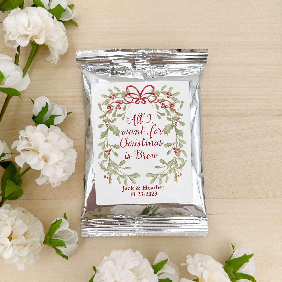 All I Want for Christmas is Brew, Mistletoe & Bows Coffee