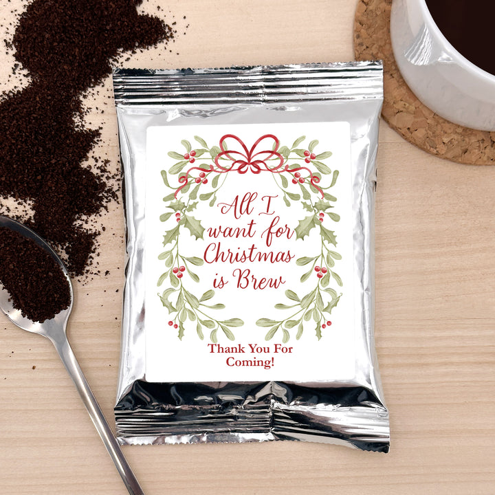 All I Want for Christmas is Brew, Mistletoe & Bows Coffee