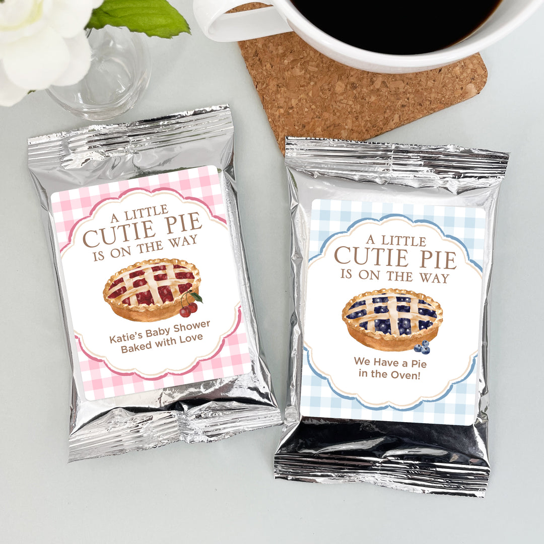 A Little Cutie Pie is on the Way, Coffee Favors