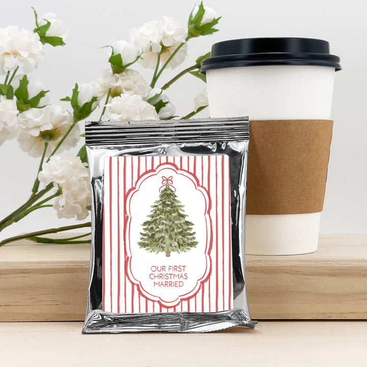 Christmas Tree Stripe, Coffee