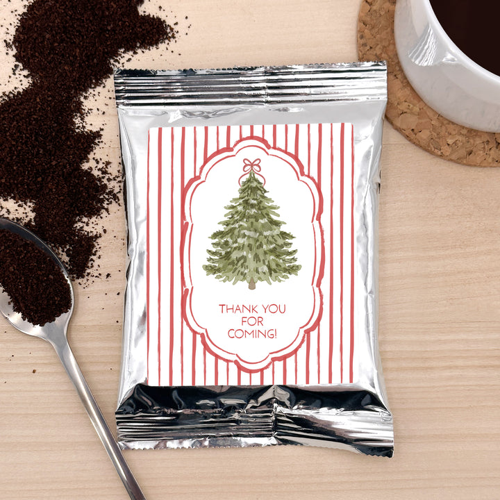 Christmas Tree Stripe, Coffee