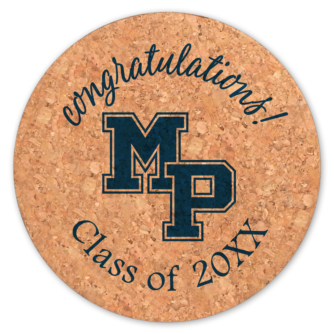 MP Graduation Cork Coasters (Set of 6)