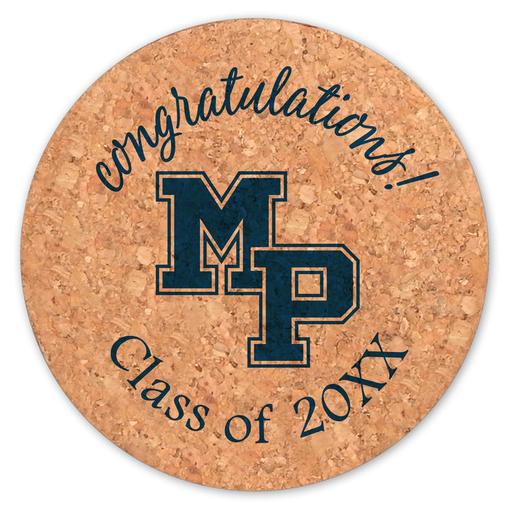 MP Graduation Cork Coasters (Set of 6)