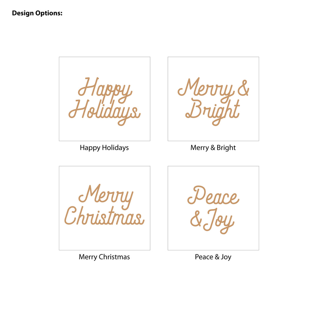 Christmas Village, Drawstring Bags