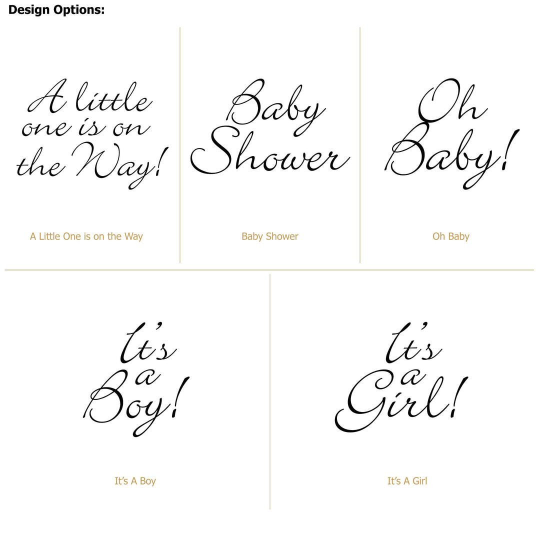 Baby Shower Lip Balm Favors, Custom Lip Balm, Geometric Floral Baby Shower Favor