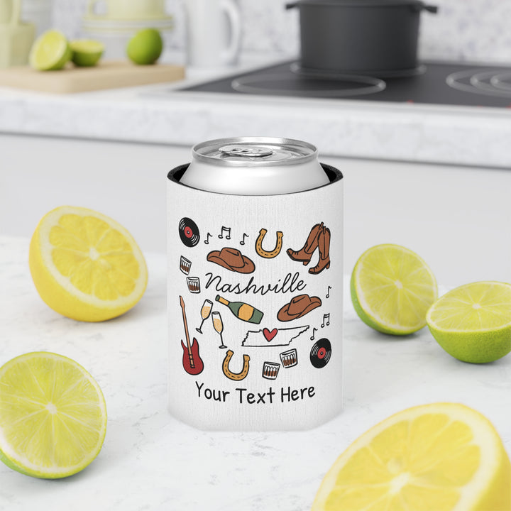 Nashville Can Cooler — Personalized Bachelorette Party Can Cooler
