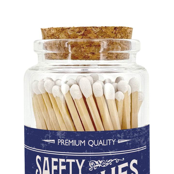 Apothecary Jar Safety Matches, Custom Decorative Matches, Home Décor Gifts, Old Fashioned Match Jar