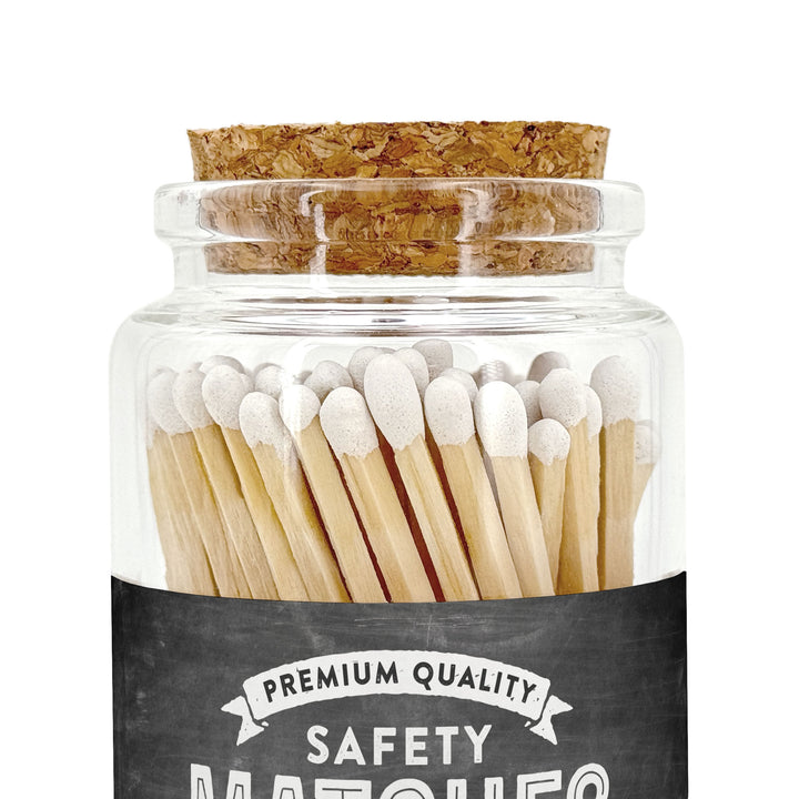 Apothecary Jar Safety Matches, Custom Decorative Matches, Home Décor Gifts, Chalkboard Match Jar