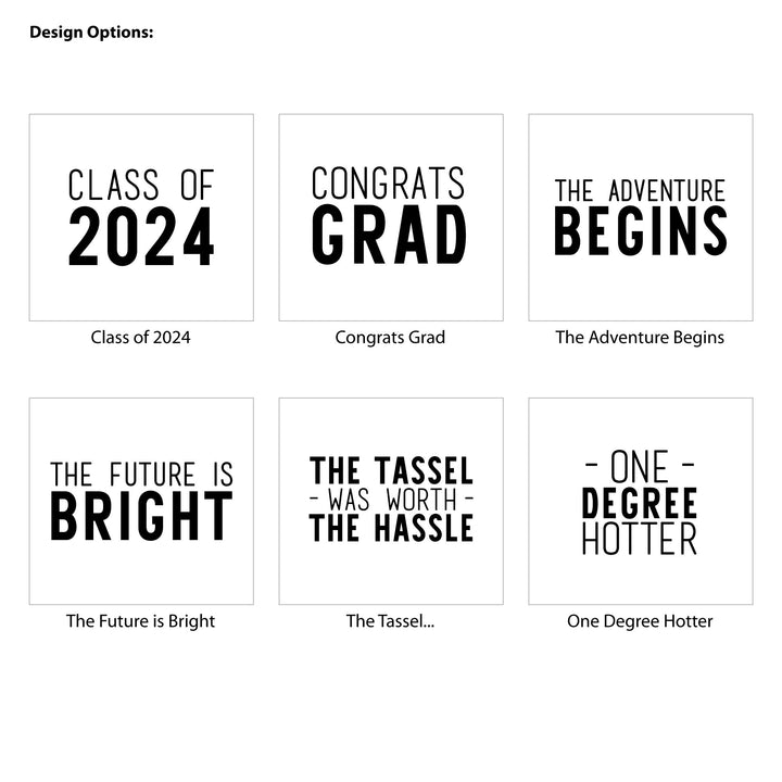 Unique Graduation Favors, Personalized Candles, Grad Party Favors, School Color with Stripes, 2oz Mini Lavender Candles