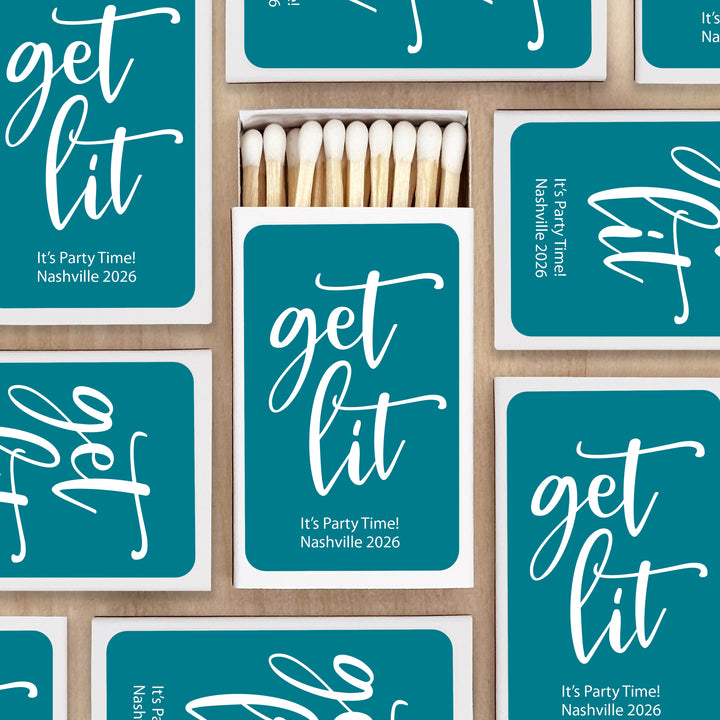 Custom Matches, Personalized Matches, Wedding Matches, Custom Party Favors, Birthday Favors,  (Set of 50)