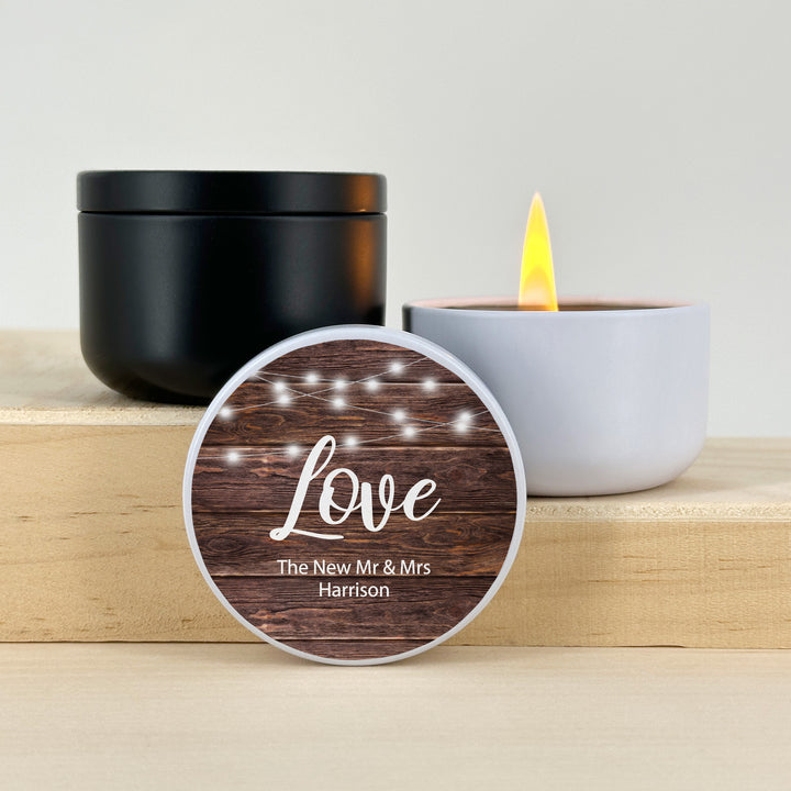 Unique Wedding Favors, Custom Candles, Personalized Candles, Firefly Lights, 2oz Mini Lavender Candles