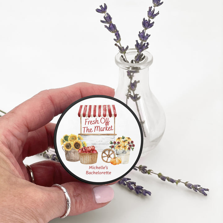 Fall Fresh Off the Market, Bridal Shower, 2oz Mini Lavender Candles