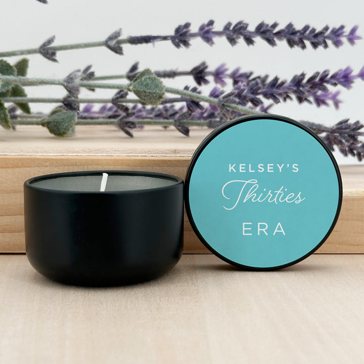 Custom Candles, Unique Party Favors, Personalized Candles, In my... Era, 2oz Mini Lavender Candles