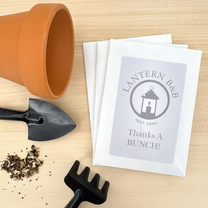 Promotional Seed Packets with Your Logo, Custom Wildflower Seed Packets