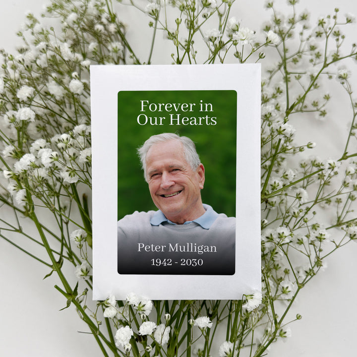 Memorial Seed Packets, Celebration of Life, Funeral Favors, Custom Wildflower Seed Packets
