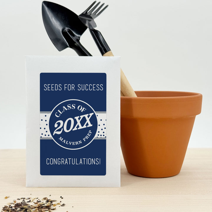 Malvern Prep Graduation, Seeds for Success, Wildflower Seed Packets