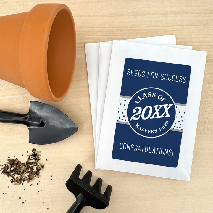 Malvern Prep Graduation, Seeds for Success, Wildflower Seed Packets