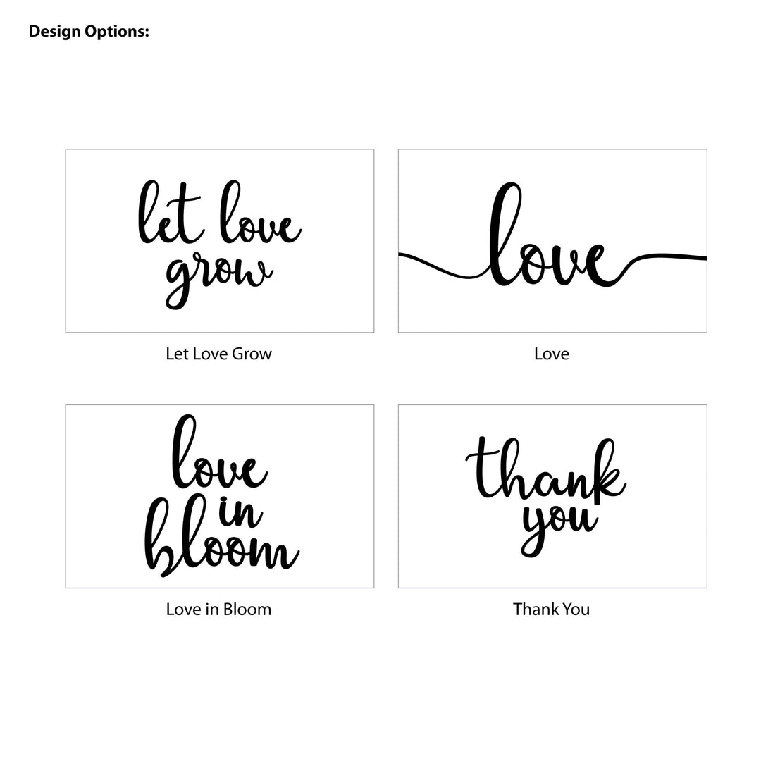 Rustic Fairy Lights, Wedding Favor, Wildflower Seed Packets