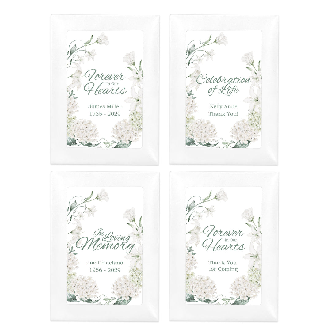 In Loving Memory, Funeral, Memorial, Wildflower Seed Packets
