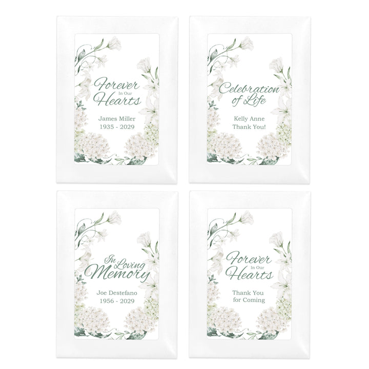 In Loving Memory, Funeral, Memorial, Wildflower Seed Packets