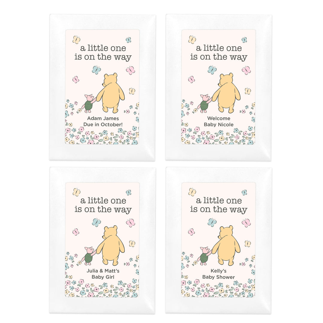 Winnie the Pooh & Piglet, Baby Shower Favors, Wildflower Seed Packets