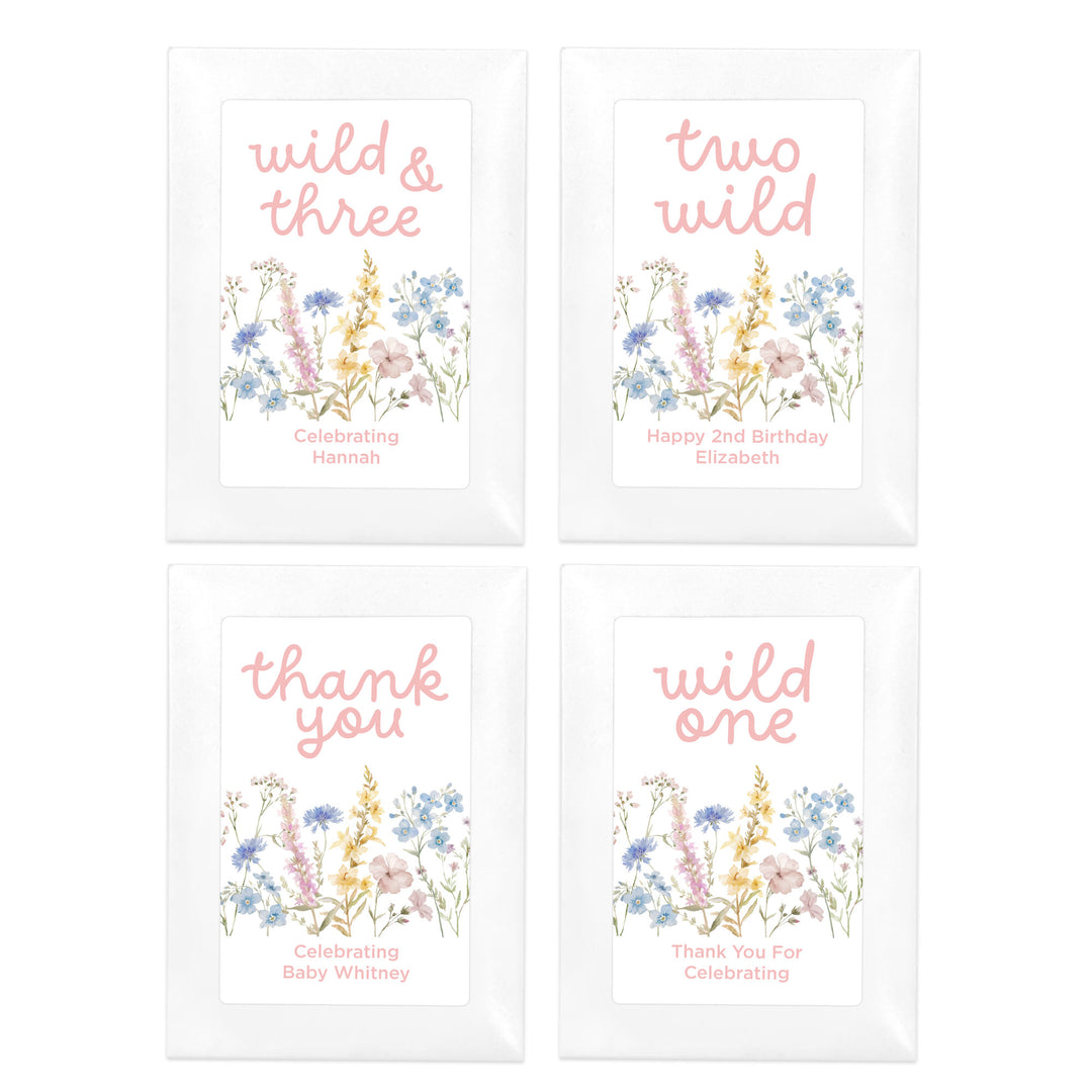 Wildflower Birthday, Wild One, Wildflower Seed Packets