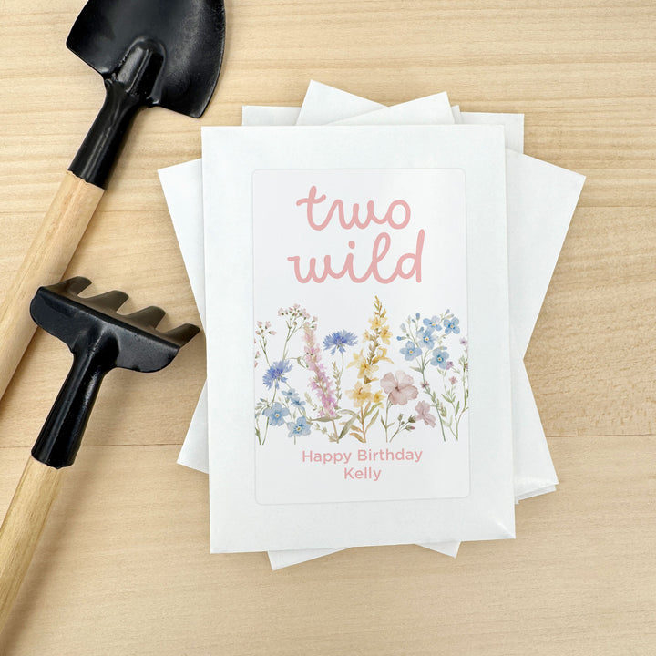 Wildflower Birthday, Wild One, Wildflower Seed Packets