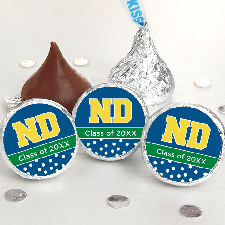 Notre Dame Personalized Hershey Kisses