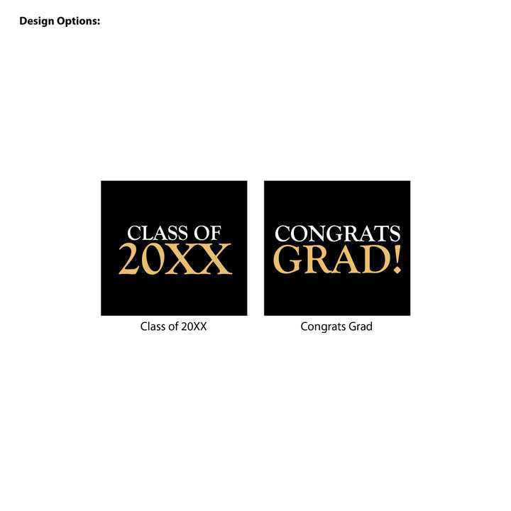 Graduation Favor Matches, Congrats Grad Confetti Stars (Set of 50)