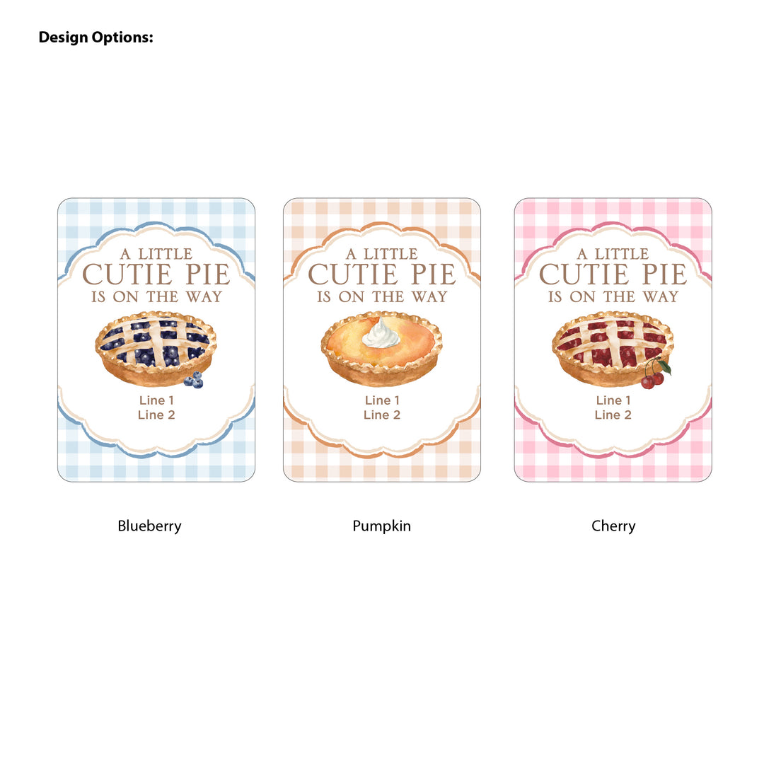 A Little Cutie Pie is on the Way, Coffee Favors