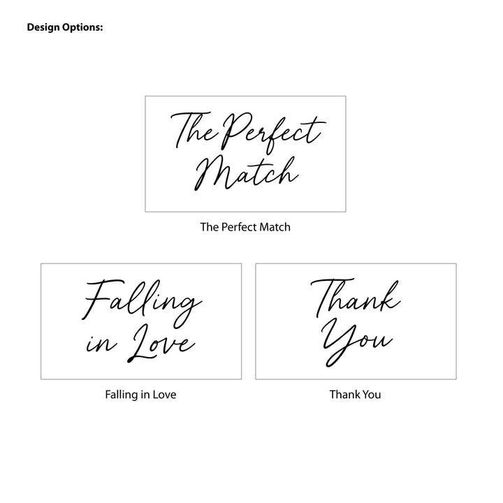 Wedding Favor Matches, Falling in Love, Rustic Sunflower Matches (Set of 50)