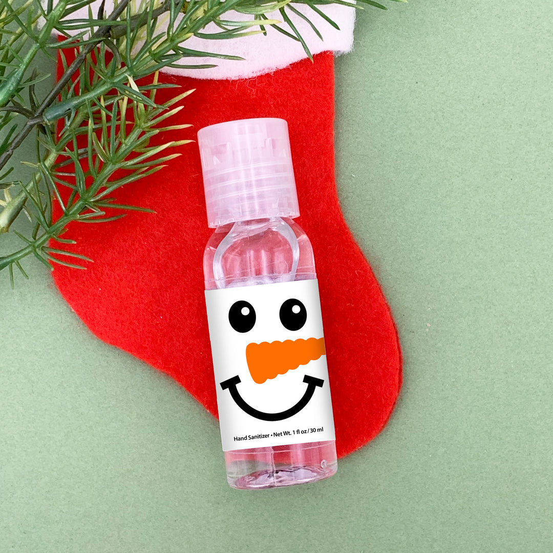 Snowman Face, Hand Sanitizer