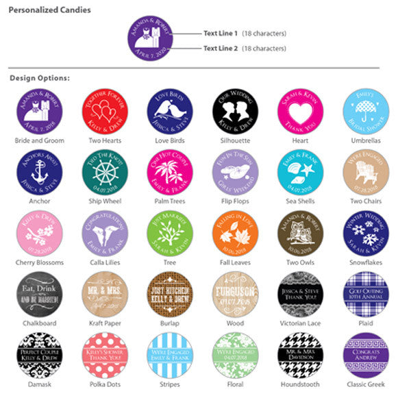 Personalized Life Savers - Silhouette Collection