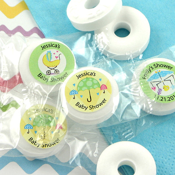 Personalized Baby Shower Life Saver