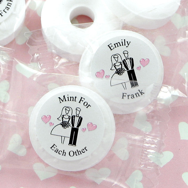 Personalized Wedding Life Savers, Mint to be life savers