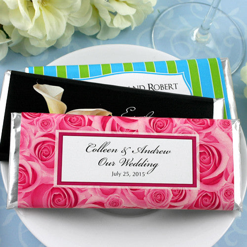 Personalized Wedding Hershey Bars