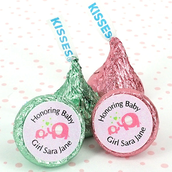 Hershey Kisses Baby Shower Favors