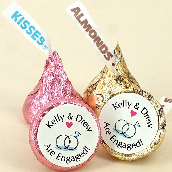 new hershey kisses, pink hershey kisses, gold hershey kisses, hershey kisses wedding favors, personalized hershey kisses, hershey kisses personalized