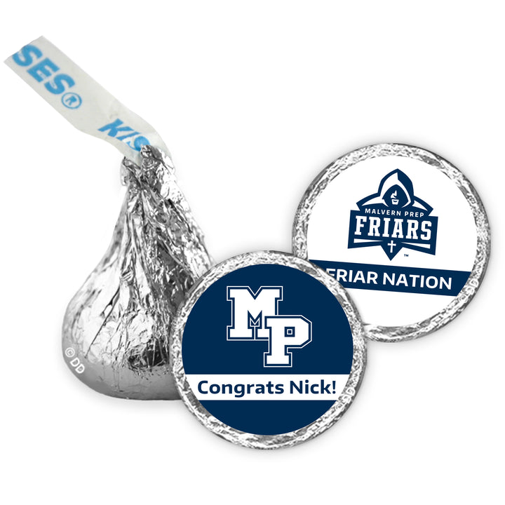 Malvern Prep Personalized Hershey Kisses