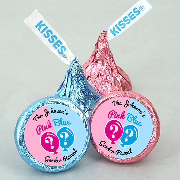 Hershey Kisses Gender Reveal Party Favors