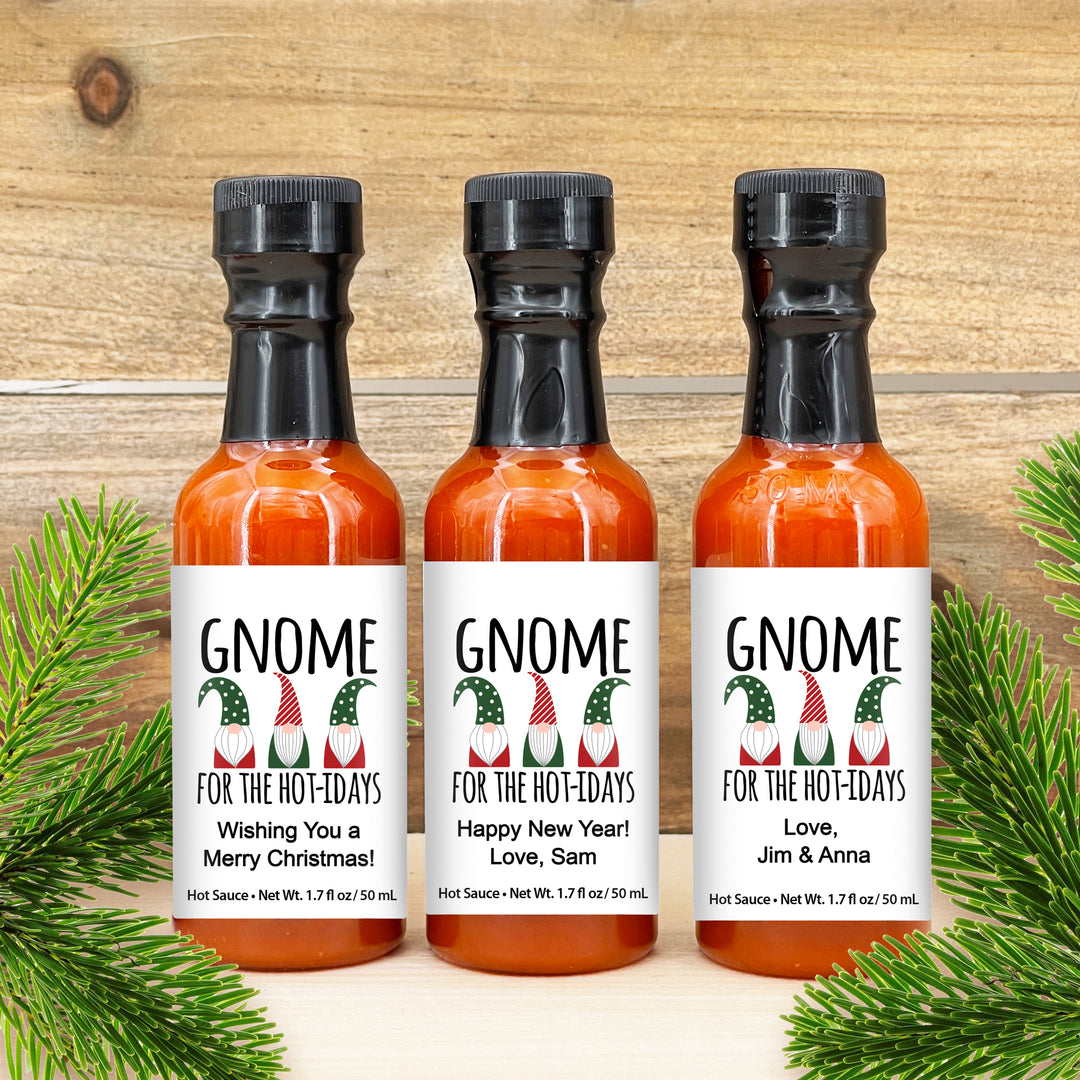 Gnome for the Hot-idays, Mini Hot Sauce 1.7 oz